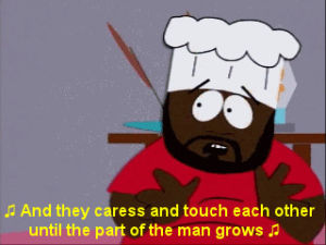 season 1,south park,chef,cartmans mom is a dirty slut,cartoons comics