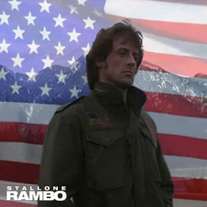 rambo,stallone,movie,film,america,flag