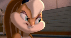 looney tunes,lola bunny,space jam,angry,hate