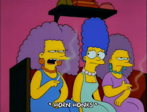 season 3,marge simpson,episode 12,worried,sisters,selma bouvier,patty bouvier,3x12,anxious