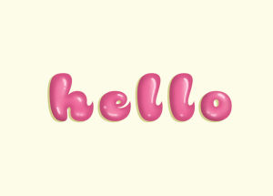 typography,greetings,lisa vertudaches,hello,shiny,type,text