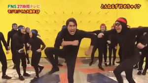 excited,japan,game show,skipping,tunnels