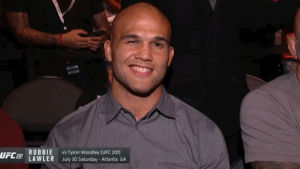 ufc,smile,scary,laugh,mma,serious,fighter,fist,amused,not amused,robbie lawler,frighten