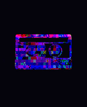 cassette,glitch art,tape,art,glitch,g1ft3d