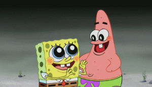 spongebob squarepants,spongebob,hooray,happy,yeah,yay,happiness,joy,patrick,cheer,celebrating
