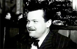 orson welles,laughing