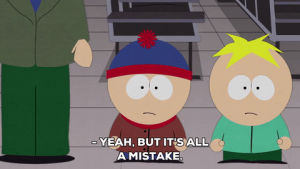 stan marsh,talking,confused,butters stotch,standing