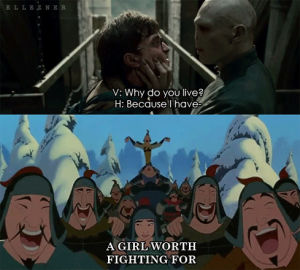 mulan,harry potter,voldemort,a girl worth fighting for