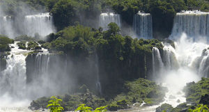 landscape,iguaza falls,artists on tumblr