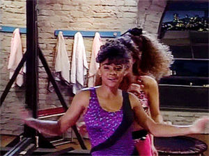 kelly kapowski,saved by the bell,90s,aerobics,lisa turtle,1990s,90s s,sbtb,jessie spano,90s shows,hot sundae