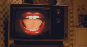 tv,grunge,lips,rocky horror,hard femme