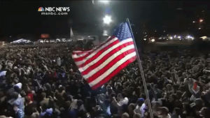 obama,barack obama,flag,american,election night 2008,victory speech 2008