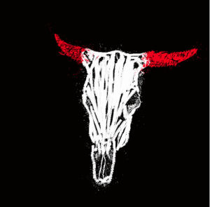 skull,360,animation,bw,scared,red,cool,spin,goat,rotating,turn,noise,round,bulls,rotation,cycle,frame by frame,bone,horn,tvpaint,full circle,tv paint animation,red horns,goat skull,frame by frame animation