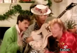 music video,christmas,80s,retro,mtv,1980s,80s music,jingle bell rock,hall oates
