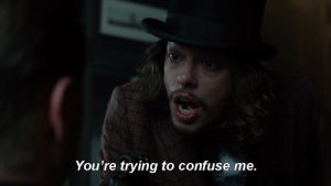 fox,confused,gotham,confusion,mad city,mad hatter,benedict samuel,jervis tetch,moon tides