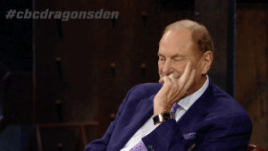 jim treliving,cant watch,cbc,face palm,dragons den,oh boy