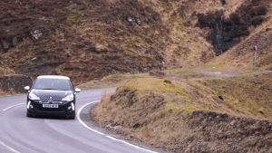 citroen,wales,cinemagraph,waterfall,ds3,bwlch