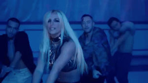 GIF music video, dancing, britney spears, best animated GIFs tinashe, slumber party, free download 