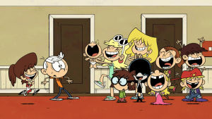 the loud house,nicktoons,animation,happy,nickelodeon,family,shocked,cartoons,clapping