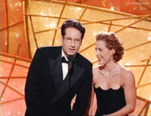 gillian anderson,david duchovny,gorgeous babies