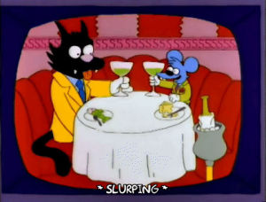 season 3,episode 5,drinking,table,3x05,itchy,scratchy,martinis