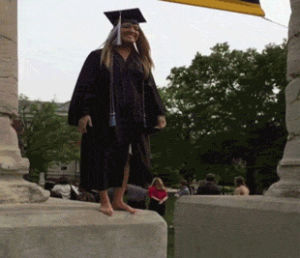 graduation,jump,funny,fail,lol,ouch,butt,afv