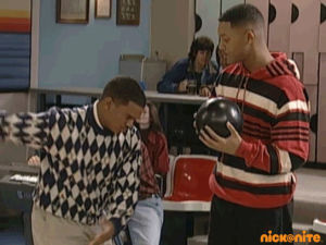 angry,will smith,ouch,pain,bowling,fresh prince of bel air,fresh prince,carlton banks