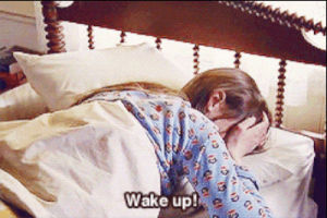 lazy,morning,let me sleep,wake up,reactions,tired,sleepy,gilmore girls,alexis bledel,rory gilmore,i hate mornings,i dont want to get up,i dont want to wake up