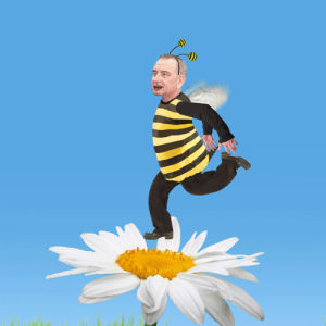 bee,all of presidents,animation,summer,flowers,spring,summertime,lbj,chris timmons,pollen,gorlami