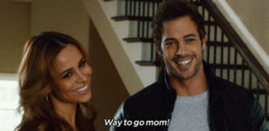 william levy,funny,movie,movies,film,happy,mom,smiling,coming soon,ladies night,discovery pass,alice ethan,golden globes red caet,way to go mom