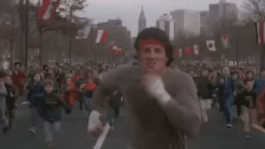 running,run,rocky,rocky balboa,training,fast,goals,running late,sylvester stallone,leaving work,keep going,just do it,movie