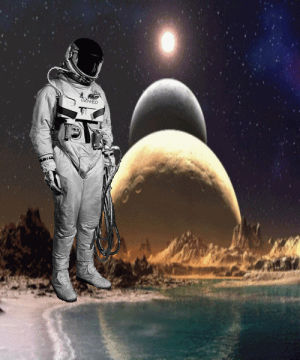 space,scifi,astronaut,planets
