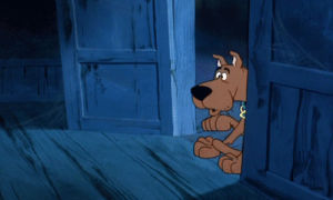 scooby doo,scared