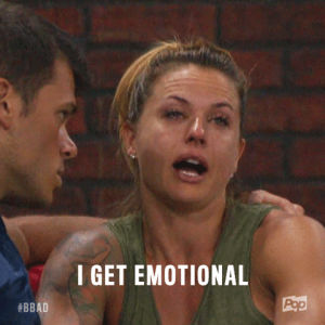 cry baby,passionate,big brother,big brother after dark,christmas abbott,cry,emotional,bbad,bb19,big brother 19,bbchristmas,i get emotional because im passionate about things