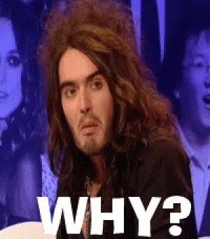 confused,why,russell brand