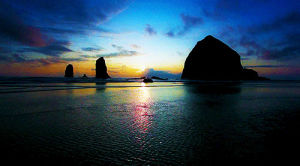 sunrise,coast,nature,ocean,pacific northwest