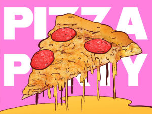 art,food,artists on tumblr,pizza,cool,flash,flashing,artoftheday