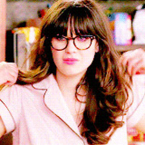 Reactions Zooey Deschanel Idk Gif On Gifer By Megore