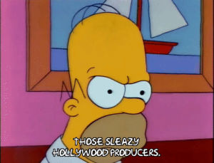 sleazy,season 3,homer simpson,episode 4,angry,anger,3x04,producers
