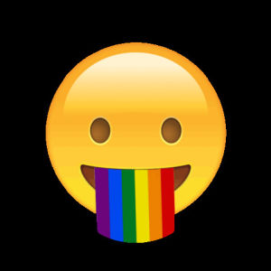 emoji,transparent,rainbow,pride,snapchat