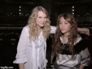 taylor swift,miley cyrus