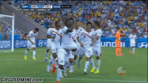 funny,soccer,goal,celebration,running,ball,male,joel,campbell,costa,rica,expecting