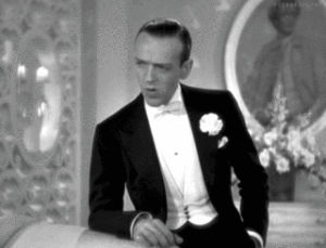 fred astaire,classic film,thinking,swing time