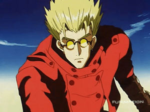 Vash the Stampede from anime Trigun by AkunaIwo on DeviantArt