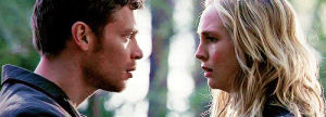 klaus mikaelson,the vampire diaries,tvd,candice accola,caroline forbes,her face i cry