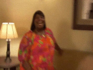 retta,happy,excited,parks and recreation,smiling,the look,donna meagle