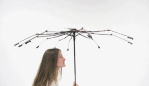 arduino,umbrella,art,tech,installation,sound
