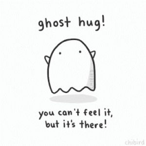 hug,ghost