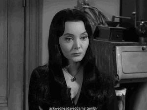 morticia addams,the addams family,morticia,askwednesdayaddams,s03xe13,tish is judging you,so much sass and class without a word
