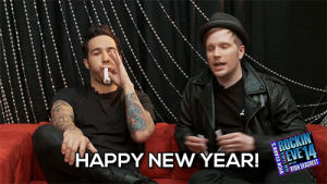 fall out boy,happy new year,new years eve,new years rockin eve